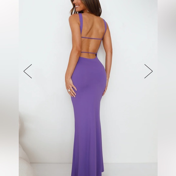 RUNAWAY THE LABEL Purple dress - Picture 2 of 5